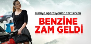 Dolar kurunun rekor kırarak 2.10 TL'ye yaklaşmasıyla benzine de zam geldi. Geçtiğimiz günlerde 7 kuruşluk indirim gelen benzine bu kez 13 kuruşluk zam yapıldı. 16 ARALIK'TA İNDİRİM YAPILMIŞTI Böylece bu geceden itibaren 95 oktanlık kurşunsuz benzinin litre fiyatı 4,95 liraya yükseldi. Benzine 16 Aralık'ta 7 kuruşluk indirim gelmiş benzinin fiyatı 4,82 liraya düşmüştü. TANER YILDIZ SİNYALİ VERMİŞTİ Enerji ve Tabii Kaynaklar Bakanı Taner Yıldız geçtiğimiz gün yaptığı açıklamada dolar kurunun 2 TL'den 2.10 TL'ye yükselmesinin enerjiye 4 milyar dolar ek maliyet getirdiğini söylemişti.