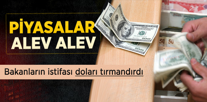 Dolar Rekor Seviyeye Yükseldi