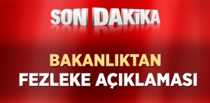 Adalet Bakanlığı: Elimize Ulaşmış Bir Fezleke Yok