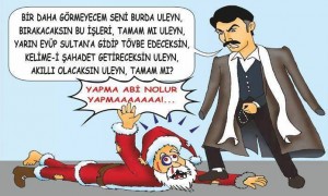 noel baba türkiyeye gelirse