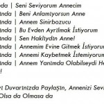 seni seviyorum anneciğim