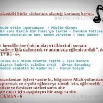 korkunç boyutlu sözlerin dansı