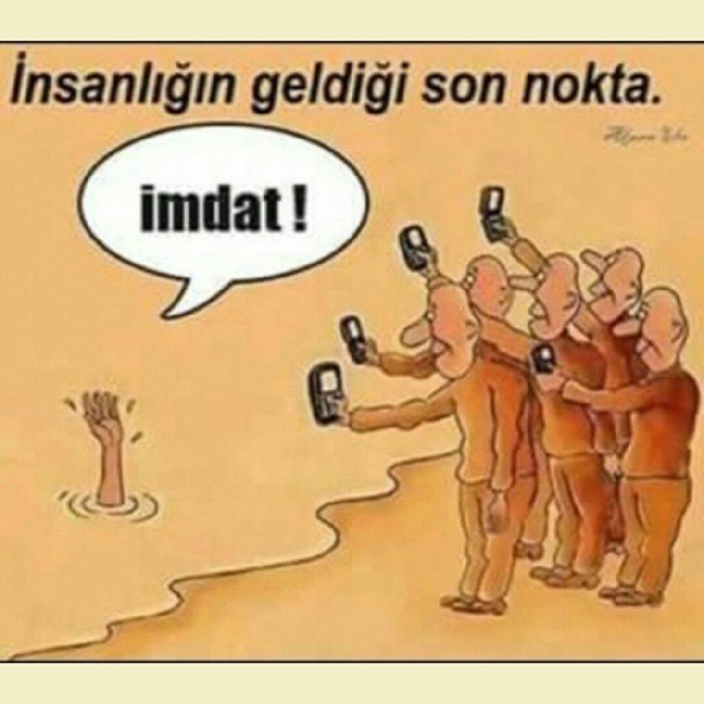 İnsanlığın geldiği son nokta.