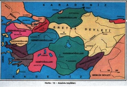 Gazi tarafından kurulan türk beyliği