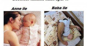 Bebekler kiminle nasıl uyur !