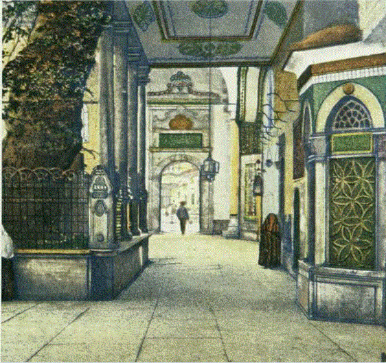 Eyüp Camii içindeki