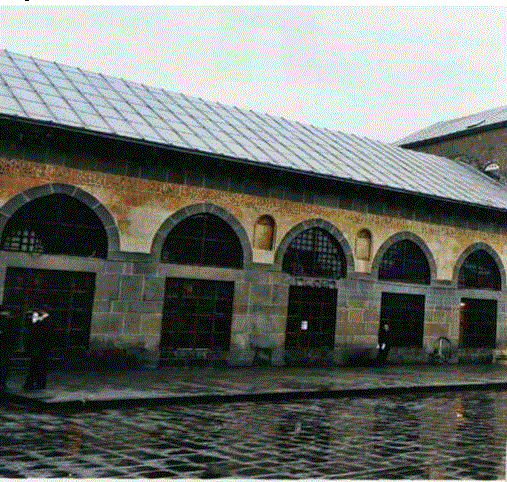 Matrakçı Nasuh'un Beyân-ı Menâzil-i Sefer-¡ Irâkeyn isimli eserinde yer alan Diyarbakır şehrinin tasviri. Diyarbakır Ulu Camii şehrin ortasında gözükmekte