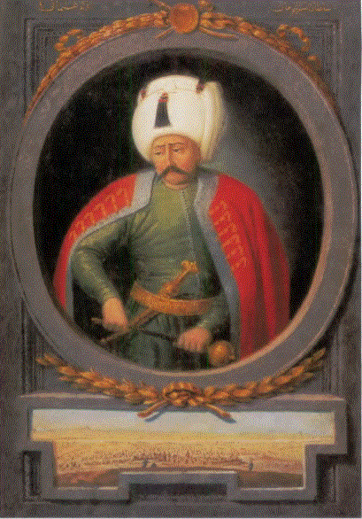 Yavuz Sultan Selim Han'ı gösteren tablo