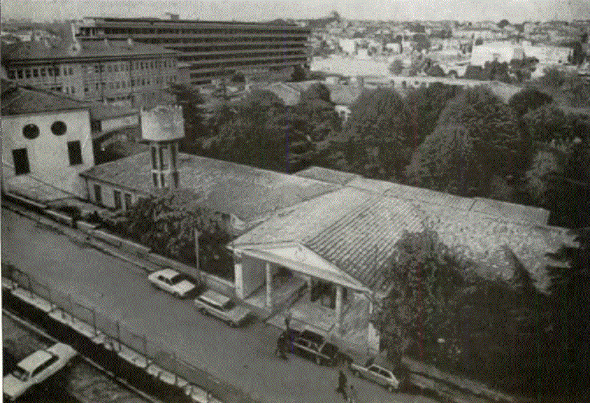 Bezm-i Âlem Valide Sultan tarafından 1843 tarihinde inşa edilen Gurâba Hastanesinin genel görünüşü.