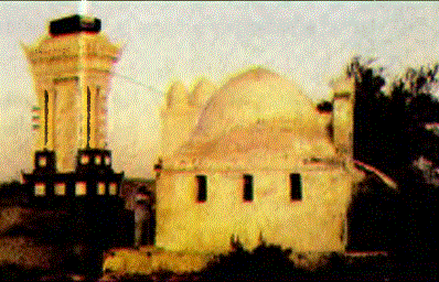 Bîat-ı Rıdvan hâtırasına OsmanlIların yaptırdığı kuyu ile Harem sınırını işâret eden Âbide.