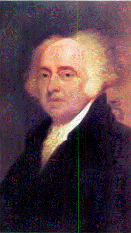 ABD'nin ikinci başkanı John Adams.