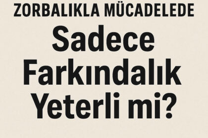 Zorbalıklı mücadelede sadece farkındalık yeterli mi